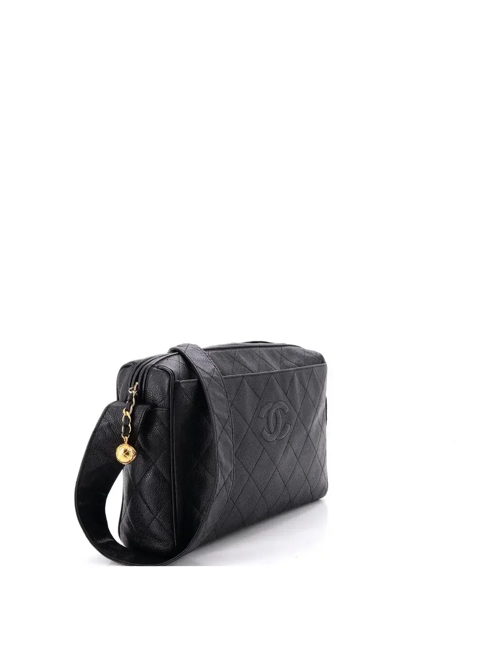 Chanel Vintage Diamond Cc Camera #343084C42B